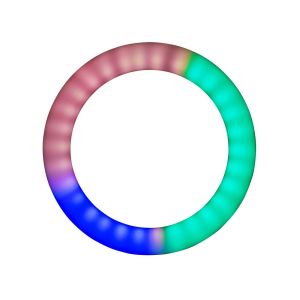 Hama LED Лампа със статив "SpotLight FoldUp RGB 102" LED-RGB, комплект за смартфон, сгъваема