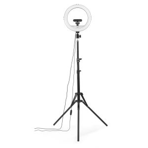 uRage "Streamlight 900" LED Ring Light, Streaming Ring Light with Tripod, 12"
