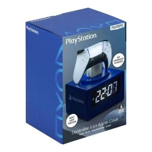 Часовник/будилник Paladone: Playstation Controller Icon Alarm Clock, PP13475PS