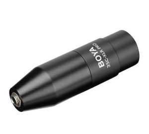 BOYA Mini-Jack to XLR Adapter with Power Convert 35C-XLR Pro