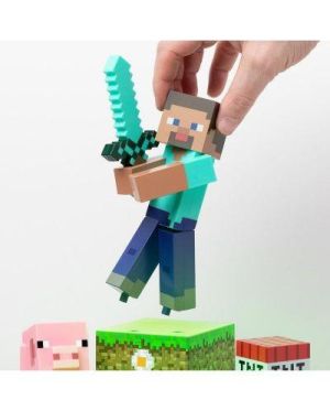 Paladone: Minecraft - Steve Diorama Light, PP9463MCF