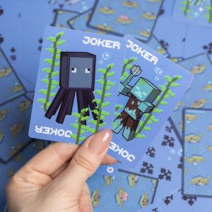 Карти за игра Paladone: Minecraft - Водоустойчиви карти за игра