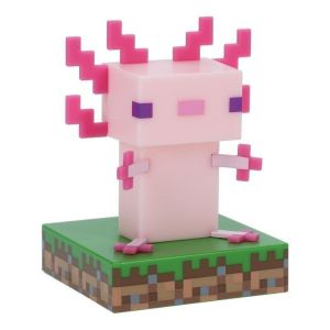 Лампа Paladone Icons: Minecraft - Axolotl Light