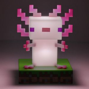 Лампа Paladone Icons: Minecraft - Axolotl Light