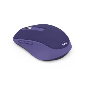 Hama “WM-450” Multi-Device Mouse, Wireless, Radio/Bluetooth®, 7 Buttons, purple