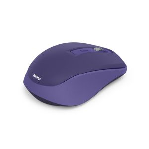 Hama “WM-450” Multi-Device Mouse, Wireless, Radio/Bluetooth®, 7 Buttons, purple