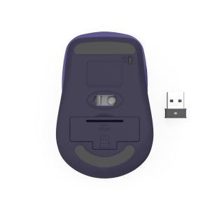 Hama “WM-450” Multi-Device Mouse, Wireless, Radio/Bluetooth®, 7 Buttons, purple