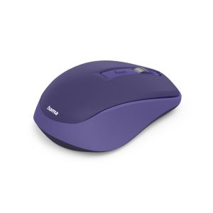 Hama “WM-450” Multi-Device Mouse, Wireless, Radio/Bluetooth®, 7 Buttons, purple