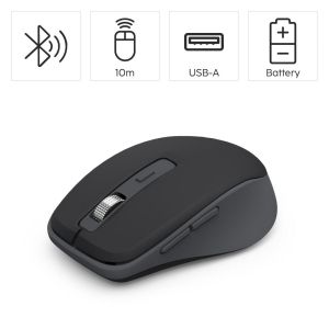 Hama “WM-450” Multi-Device Mouse, Wireless, Radio/Bluetooth®, 7 Buttons
