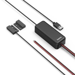 Hama Smart Garage Door Opener, Wi-Fi, with Sensor, Control via App/Voice Command