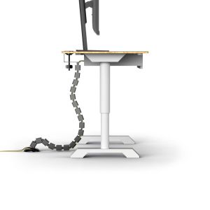 uRage “Spine” Flexible Cable Guide, Cable Chain, For Clamping, 130 cm, black