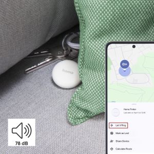 Hama Key Finder, for Android “Find My Device” App, Bluetooth®, white