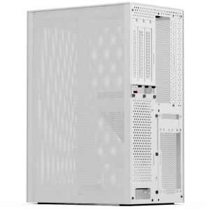 Ssupd Meshlicious Full Mesh PCIE 4.0 Edition Mini-ITX Case - White
