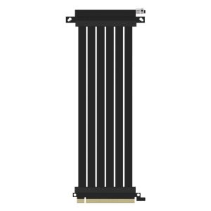 Ssupd Riser Flat Ribbon Cable - PCIe 4.0, 270mm - Black