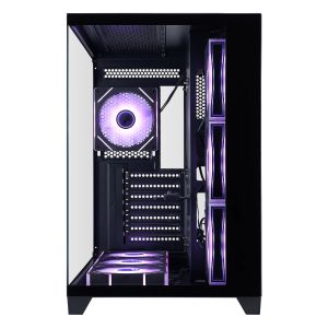 1stPlayer Case ATX - MEGAVIEW MV8 Black - 7 x 120 mm A-RGB fans included