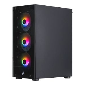 1stPlayer Кутия Case ATX - Fire Dancing V2-A RGB v2 - 4 fans included