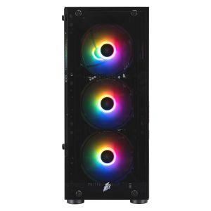 1stPlayer Кутия Case ATX - Fire Dancing V2-A RGB v2 - 4 fans included