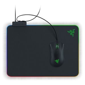 Razer Firefly V2, Razer Chroma customizable RGB lighting, Micro-textured surface, Built-in cable catch, All-round edge lighting, 19 lighting zones, Braided USB cable, Dimensions: 355mm x 255mm x 3mm