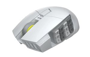 Gaming optical mouse CORSAIR SCIMITAR ELITE WIRELESS SE White, 33000 DPI