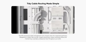 1stPlayer кутия Case EATX - IF8 Black - 4 x 140 mm A-RGB fans included, USB-C