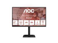 AOC Q27E4U 27inch WQHD IPS 120Hz 4ms 350cd/m2 HDMI2.0 DP USB3.2 HUB USB Pivot Speakers