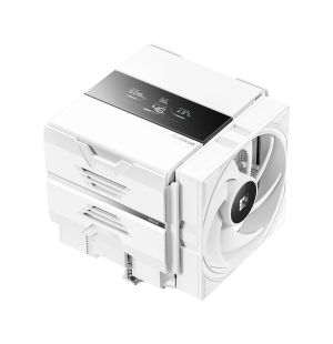 Sudokoo охладител CPU Cooler SK620V WHITE - Dual-Tower - LGA1851/AM5