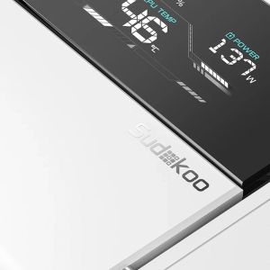 Sudokoo охладител CPU Cooler SK620V WHITE - Dual-Tower - LGA1851/AM5