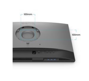 Монитор BenQ PD2706QN, 27", 100Hz, QHD IPS, AQCOLOR, Designer, Pantone, Nano Matte Panel, HDR10, 100% sRGB, Card Reader, HDMI (2.0), DP (1.4), USB-C (DP alt. PD 90W), USB Hub, 3.5 Jack, 2x 3W, Pivot, Height adj. 115mm, VESA 100