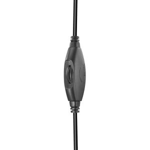 Hama “Shell II” Headphones, Over-Ear, Long Cable (2m), black