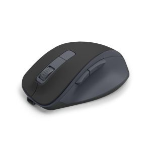 Hama “WM-500” Wireless Mouse, Ergonom., 6 Buttons, W/O Click Noise, Battery, blk