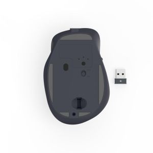 Hama “WM-500” Wireless Mouse, Ergonom., 6 Buttons, W/O Click Noise, Battery, blk