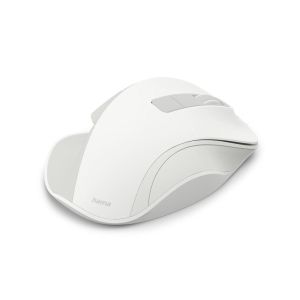 Hama “WM-500” Wireless Mouse, Ergonom., 6 Buttons, W/O Click Noise, Battery, wh