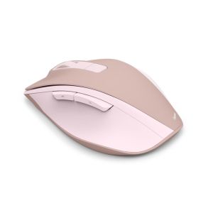 Hama “WM-500” Wireless Mouse, Ergonom., 6 Buttons, W/O Click Noise, Battery, pink