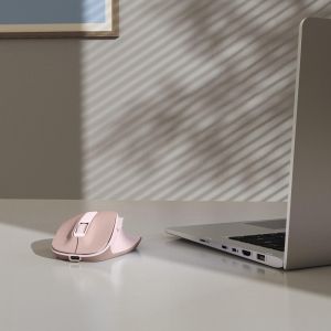 Hama “WM-500” Wireless Mouse, Ergonom., 6 Buttons, W/O Click Noise, Battery, pink