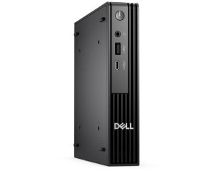 Настолен компютър Dell Pro Micro QCM1250, Intel Core Ultra 5 235T (13 TOPS NPU, 14 cores, up to 5.0GHz), 16 GB: 1 x 16 GB, DDR5, up to 5600 MT/s, 512GB SSD, Integrated Graphics, Wi-Fi 6E, Bulgarian Keyboard&Mouse, 90W, Win 11Pro, 3Y PS
