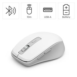Hama “WM-450” Multi-Device Mouse, Wireless, Radio/Bluetooth®, 7 Buttons