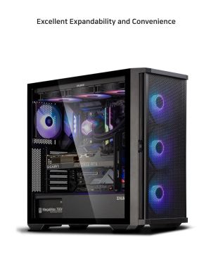 Zalman Case EATX - Z10 PLUS - Tempered Glass