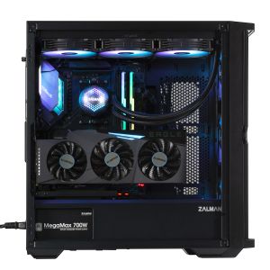 Zalman Case EATX - Z10 PLUS - Tempered Glass
