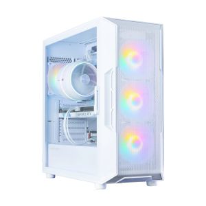 Zalman Case ATX - I3 NEO V2 White - RGB, Mesh