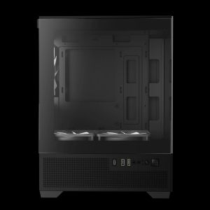 Gamdias кутия Case mATX - AURA GC9M Elite - 3 x 120 mm A-RGB, USB-C, Tempered Glass
