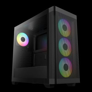 Gamdias кутия Case E-ATX - ATHENA M3 Black - USB-C, 4 x 120 mm A-RGB, Mesh, Tempered Glass