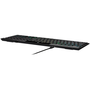 CORSAIR K100 RGB AIR Wireless Ultra-Thin Mechanical, Backlit RGB LED, CHERRY ULP Tactile, Black