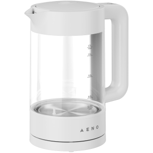 Electric Kettle, white, 220-240V, 1850-2200W, 1.7L, Keep warm 30 min, 40,60,80,90,100, console in Handle