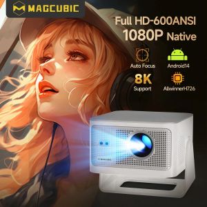 MagCubic Portable Multimedia Projector HY350MAX - 8K, Android 14, Wi-Fi 6, Bluetooth 5.4