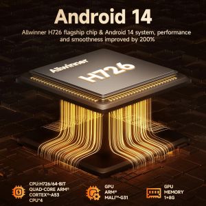 MagCubic Portable Multimedia Projector HY350MAX - 8K, Android 14, Wi-Fi 6, Bluetooth 5.4