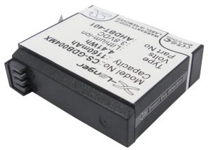 Camera Battery for GOPRO Hero 4; HERO 4 Plus  AHDBT-401  3,8V 1160mAh   LIIon Cameron Sino