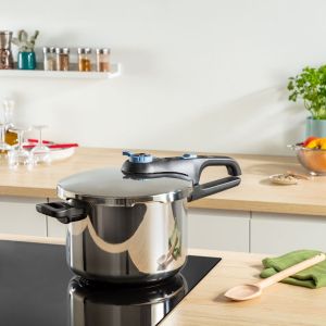 Тенджера Tefal P2584401, SECURE TRENDY 8L TEFAL AQUA BLU