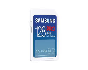 Memory card Samsung PRO Plus SD Card (2023), 128GB, White