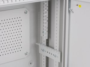 Комуникационен шкаф Lanberg rack cabinet 19" wall-mount 4U+3u/540x200 low-profile grey (assembled)