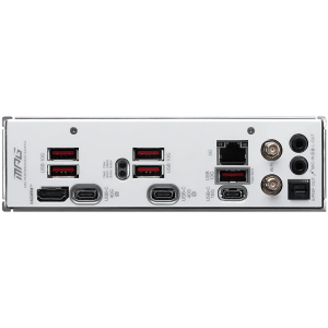 MSI MPG X870I EDGE TI EVO WIFI, mITX, Socket AM5, Dual Channel DDR5 10000+MHz (OC), 1x PCIe x16 slot, 3x M.2 slot, 1x HDMI, 5x USB 3.2 Gen 2, 1x USB 3.2 Gen 2 Type C, 2x USB 40Gbps Type C, Expansion Card, 7.1 HD Audio, 5Gbps LAN, WIFI 7, BT, 3Y